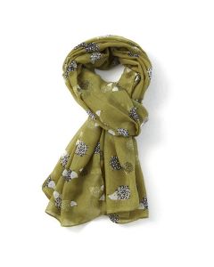 1196 Geo Hedgehogs Scarf