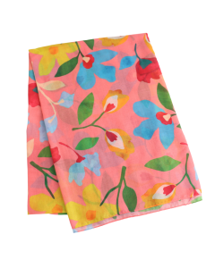25052 Floral Collage Scarf