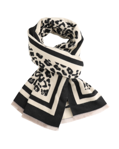 25319 Leopard Print Scarf