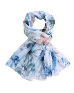 26013 Cool Floral Scarf