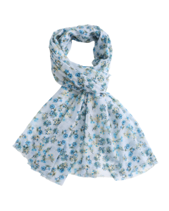 26028 Gold Flowers Scarf