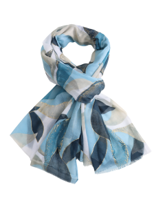 26030 Gold Leaves Scarf