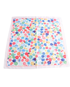 26048 Dots Square Scarf Multi