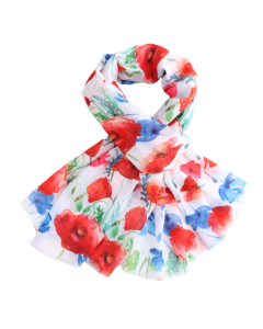 A047 Poppies Scarf