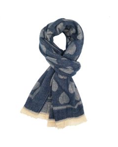 B006 Red Cuckoo Love Heart Scarf