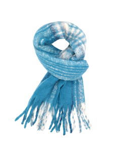 B026 Red Cuckoo Tartan Scarf