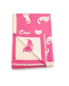 B057 Cats Scarf