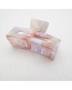 HC1010 Rectangle Lilac Hair Claw Clip