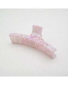 HC1058 Pink Shimmer Hair Claw Clip