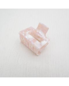 HC1075 Mini Pearl Pink Hair Claw Clip