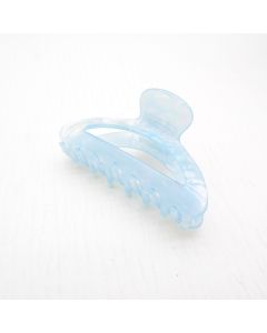 HC1113 Oval Blue Shimmer Claw Clip