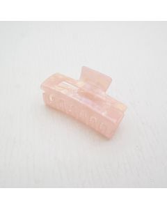 HC1124 Rectangle Baby Pink Claw Clip