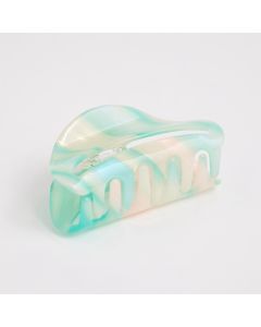 HC1269 Green Pink Hair Claw