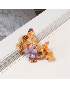 HC1337 Dog Flower Cream Hair Clip
