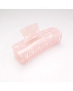 HC1416 Rectangle Hair Claw Clip Pink