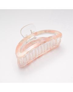 HC1587 Oval Hair Claw Clip Pink