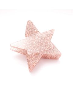 HC1590 Star Hair Claw Clip Pink