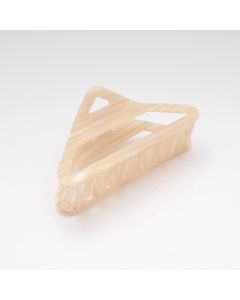 HC1592 Triangle Hair Claw Clip Cream