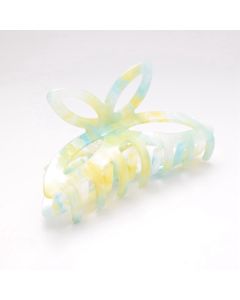 HC1597 Butterfly Hair Claw Clip Yellow