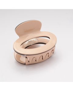HC1614 Oval Hair Claw Clip Pink