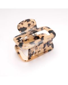 HC1627 Square Hair Claw Clip Cream