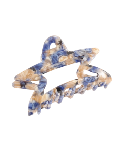 HC1698 Star Hair Claw Clip Blue