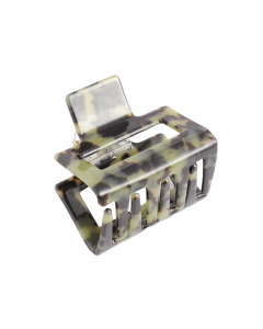 HC1703 Mini Square Hair Claw Clip Green