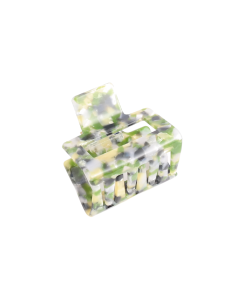 HC1706 Mini Square Hair Claw Clip Moss