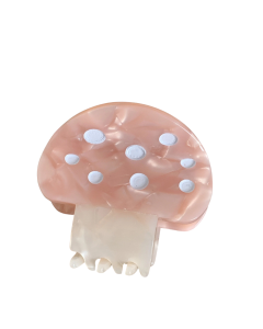 HC1733 Mushroom Hair Claw Clip Pink