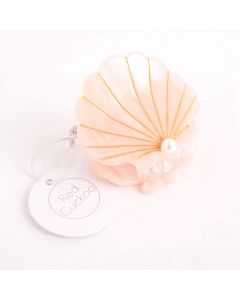 HC1741 Shell Hair Claw Clip Cream