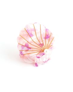 HC1743 Shell Hair Claw Clip Pink