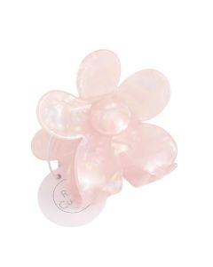 HC1752 Flower Hair Claw Clip Blush