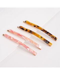 HD1033 Pink Mustard Clips Pack Of 4