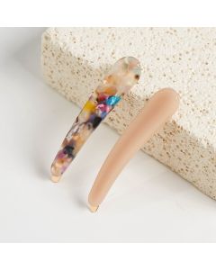 HD1060 Pink Hair Clips Pack Of Two