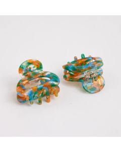 HD1068 Oval Claws Twin Pack Green