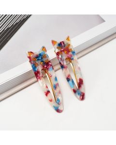 HD1099 Cat Clips Twin Pack Blue Pink