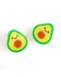 HD1158 Avocado Hair Claw Clips Twin Pack