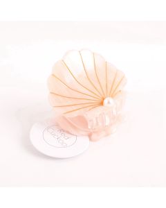HH0005 Shell Hair Claw Clip Baby Pink