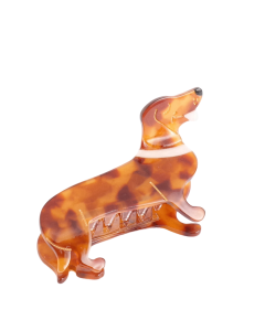 HH0012 Sausage Dog Hair Claw Clip
