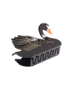 HH0017 Black Swan Hair Claw Clip