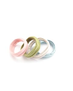 HH0021 Pastel Set Elastic Hair Ties Pack Of 4