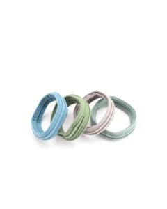 HH0022 Green Set Elastic Hair Ties Pack Of 4