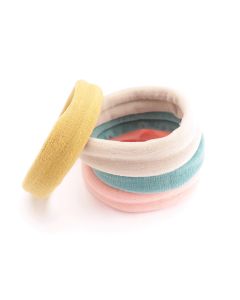 HH0024 Pink Set Elastic Hair Ties Pack Of 4