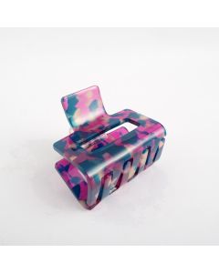 HH0031 Rectangle Hair Claw Purple