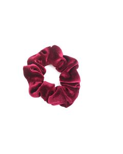 HH0136 Velvet Scrunchie Red