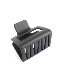 HH0181 Mini Rectangle Hair Claw Clip Black