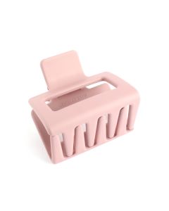 HH0183 Mini Rectangle Hair Claw Clip Pink