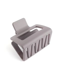 HH0184 Mini Rectangle Hair Claw Clip Grey