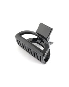 HH0195 Mini Oval Hair Claw Clip Black