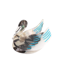 HH0226 Swan Hair Claw Grey